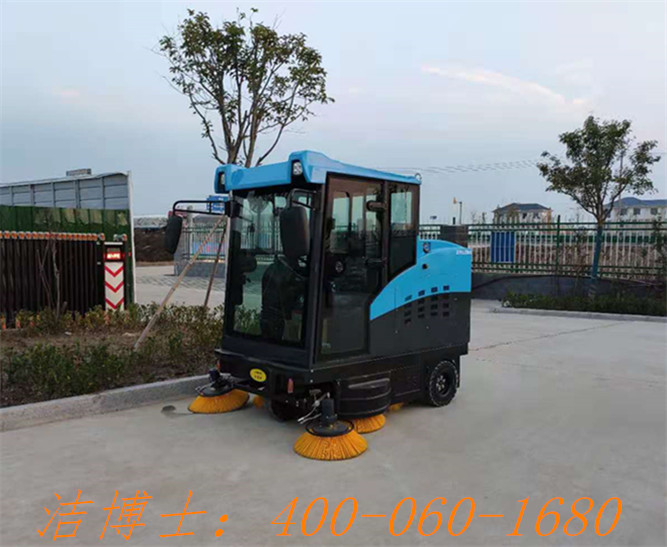 潔博士電動掃地車客戶案例——山東莘州水務(wù)集團(tuán)有限公司