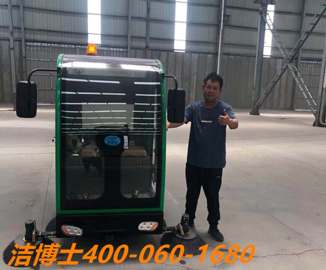 潔博士掃地車客戶案例-榆林市橫山區(qū)國源環(huán)?？萍加邢薰? title=